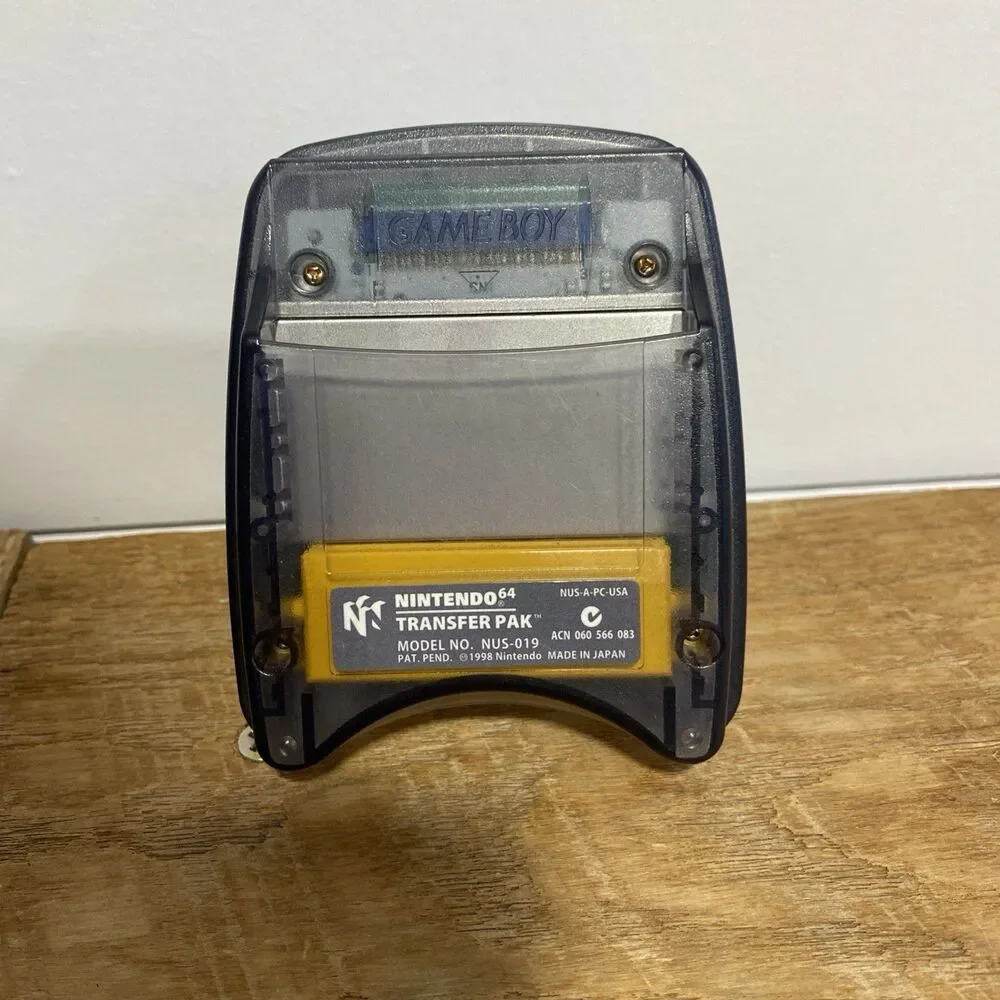 Nintendo 64 N64 Transfer Pak Gray NUS-019